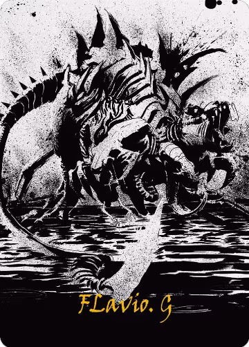 Karumonix, the Rat King Art Card (Gold-Stamped Signature) (70), Art Series: Phyrexia: All Will Be One — Magic card price