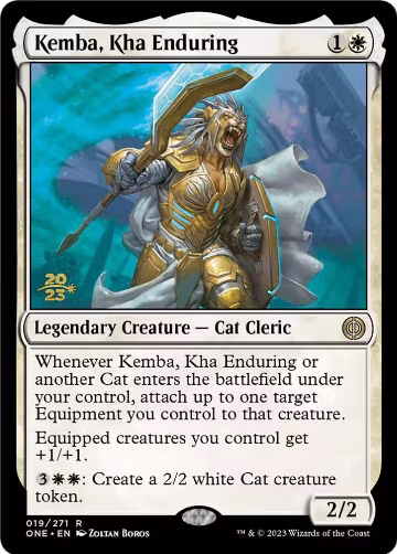 Kemba, Kha Enduring (19), Prerelease Cards — Magic card price