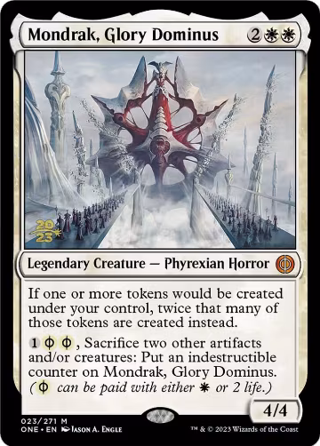 Mondrak, Glory Dominus (23), Prerelease Cards — Magic card price