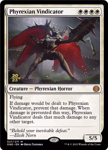 Phyrexian Vindicator (27), Prerelease Cards — Magic card price