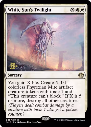 White Sun's Twilight (38), Prerelease Cards — Magic card price