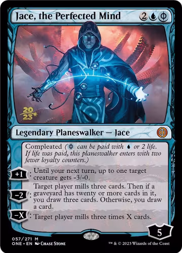 Jace, the Perfected Mind (57), Prerelease Cards — Magic card price