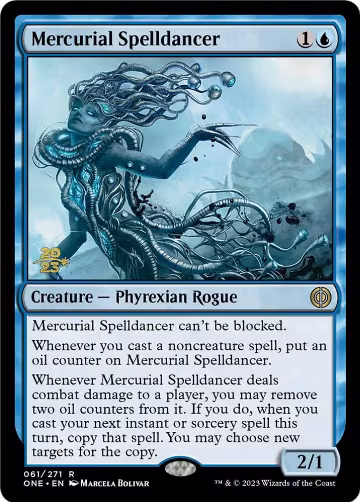 Mercurial Spelldancer (61), Prerelease Cards — Magic card price