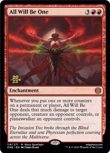 All Will Be One (118), Prerelease Cards — Magic card price