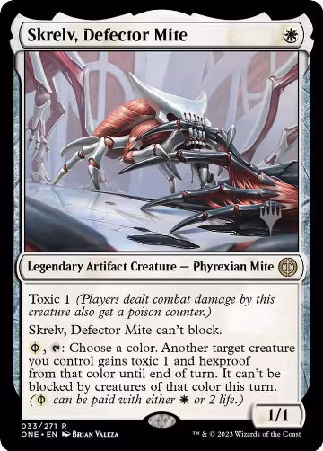 Skrelv, Defector Mite (33), Promo Pack: Phyrexia: All Will Be One — Magic card price