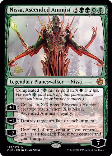 Nissa, Ascended Animist (175), Prerelease Cards — Magic card price