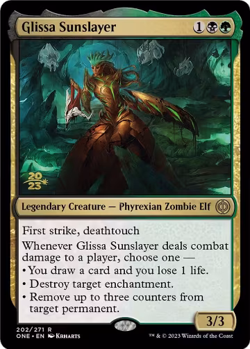 Glissa Sunslayer (202), Prerelease Cards — Magic card price