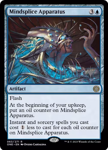 Mindsplice Apparatus (63), Promo Pack: Phyrexia: All Will Be One — Magic card price