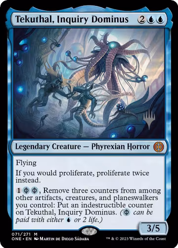Tekuthal, Inquiry Dominus (71), Promo Pack: Phyrexia: All Will Be One — Magic card price