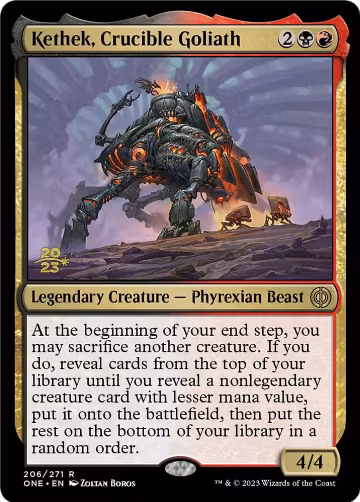 Kethek, Crucible Goliath (206), Prerelease Cards — Magic card price