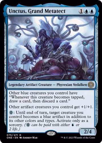 Unctus, Grand Metatect (75), Promo Pack: Phyrexia: All Will Be One — Magic card price