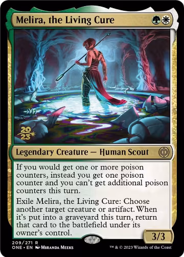 Melira, the Living Cure (209), Prerelease Cards — Magic card price