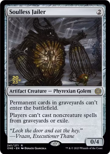 Soulless Jailer (241), Prerelease Cards — Magic card price