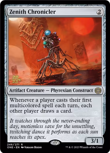 Zenith Chronicler (246), Prerelease Cards — Magic card price