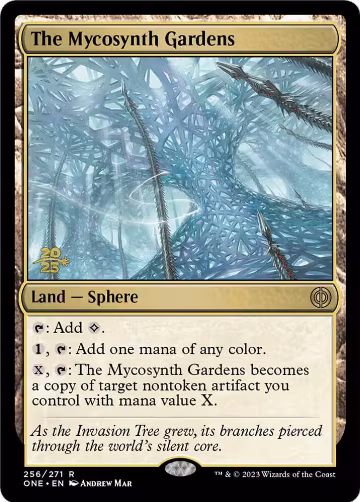 The Mycosynth Gardens (256), Prerelease Cards — Magic card price