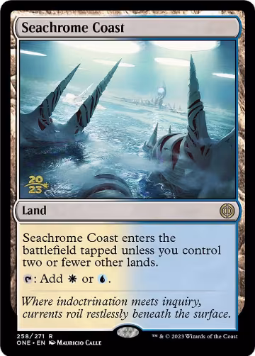 Seachrome Coast (258), Prerelease Cards — Magic card price