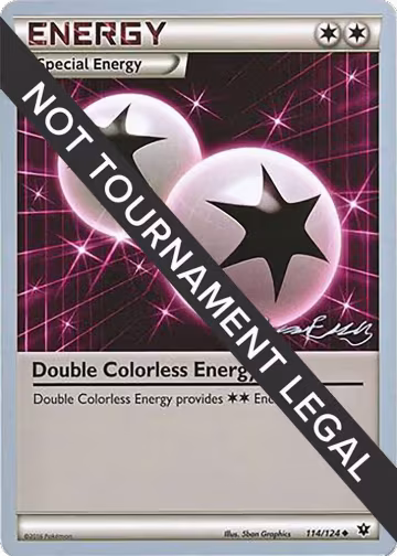 Double Colorless Energy - 2016 (Jesper Eriksen) (114/124), World Championship Decks — Pokémon card price