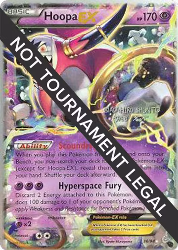 Hoopa EX - 2016 (Shunto Sadahiro) (36/98), World Championship Decks — Pokémon card price