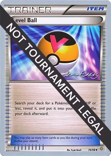 Level Ball - 2016 (Jesper Eriksen) (76/98), World Championship Decks — Pokémon card price