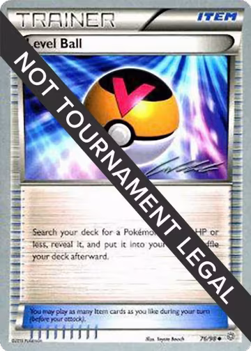 Level Ball - 2016 (Cody Walinski) (76/98), World Championship Decks — Pokémon card price