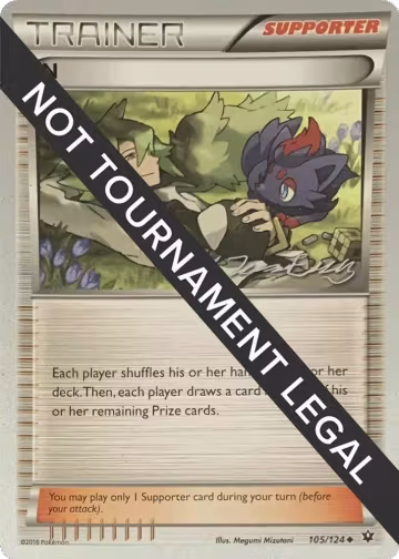 N - 2016 (Jesper Eriksen) (105/124), World Championship Decks — Pokémon card price