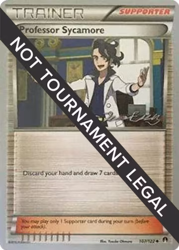 Professor Sycamore - 2016 (Jesper Eriksen) (107/122), World Championship Decks — Pokémon card price