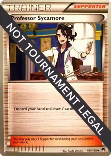 Professor Sycamore - 2016 (Cody Walinski) (107/122), World Championship Decks — Pokémon card price