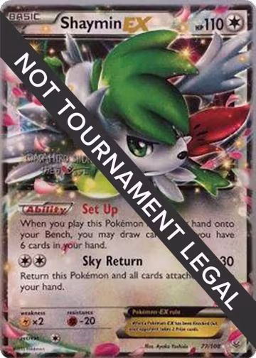 Shaymin EX - 2016 (Shunto Sadahiro) (77/108), World Championship Decks — Pokémon card price