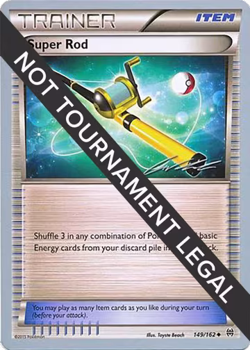 Super Rod - 2016 (Cody Walinski) (149/162), World Championship Decks — Pokémon card price