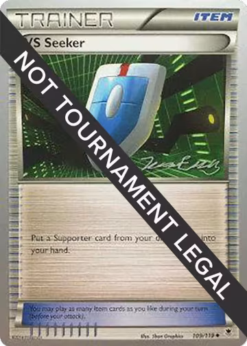 VS Seeker - 2016 (Jesper Eriksen) (109/119), World Championship Decks — Pokémon card price