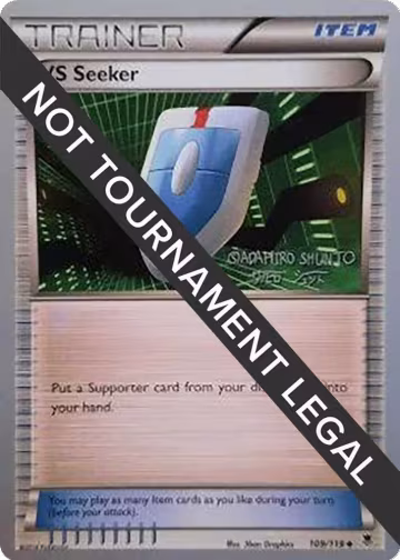 VS Seeker - 2016 (Shunto Sadahiro) (109/119), World Championship Decks — Pokémon card price