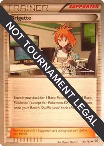 Brigette - 2017 (Diego Cassiraga) (134/162), World Championship Decks — Pokémon card price