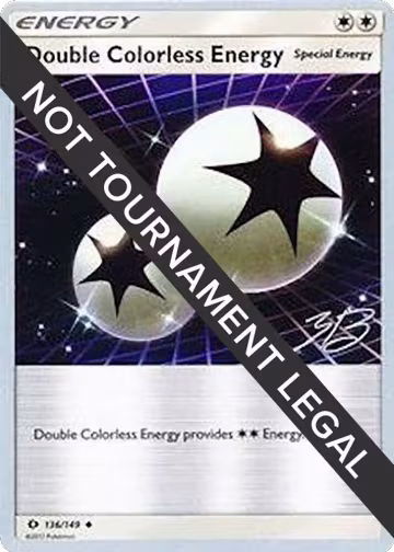 Double Colorless Energy - 2017 (Zachary Bokhari) (136/149), World Championship Decks — Pokémon card price