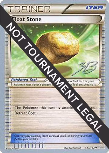 Float Stone - 2017 (Zachary Bokhari) (137/162), World Championship Decks — Pokémon card price