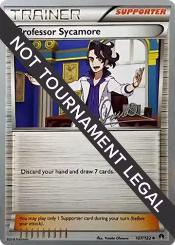 Professor Sycamore - 2017 (Diego Cassiraga) (107/122), World Championship Decks — Pokémon card price