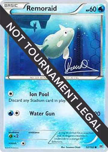 Remoraid - 2017 (Diego Cassiraga) (32/162), World Championship Decks — Pokémon card price
