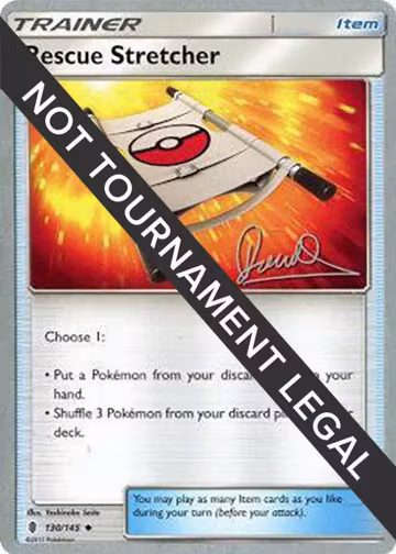 Rescue Stretcher - 2017 (Diego Cassiraga) (130/145), World Championship Decks — Pokémon card price