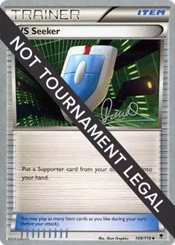 VS Seeker - 2017 (Diego Cassiraga) (109/119), World Championship Decks — Pokémon card price