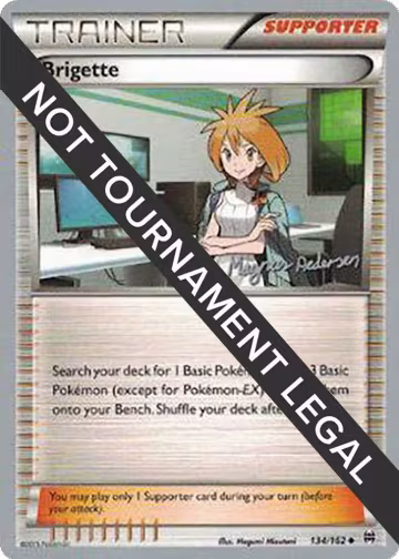 Brigette - 2018 (Magnus Pedersen) (134/162), World Championship Decks — Pokémon card price