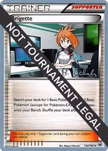 Brigette - 2018 (Robin Schulz) (134/162), World Championship Decks — Pokémon card price