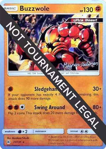 Buzzwole - 2018 (Magnus Pedersen) (77/131), World Championship Decks — Pokémon card price