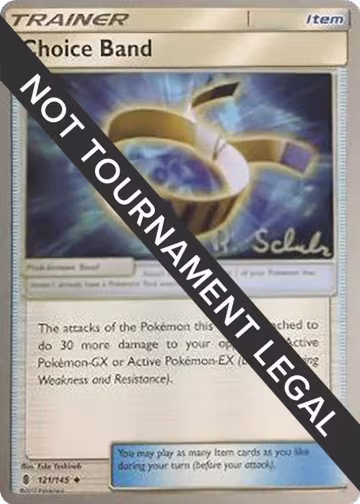 Choice Band - 2018 (Robin Schulz) (121/145), World Championship Decks — Pokémon card price