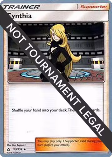 Cynthia - 2018 (Naohito Inoue) (119/156), World Championship Decks — Pokémon card price