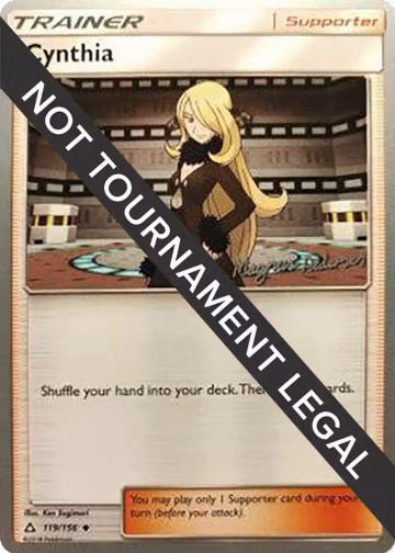 Cynthia - 2018 (Magnus Pedersen) (119/156), World Championship Decks — Pokémon card price