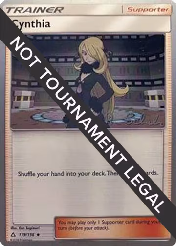 Cynthia - 2018 (Robin Schulz) (119/156), World Championship Decks — Pokémon card price