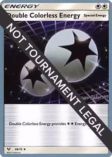 Double Colorless Energy - 2018 (Magnus Pedersen) (69/73), World Championship Decks — Pokémon card price