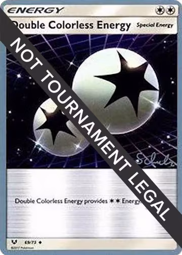 Double Colorless Energy - 2018 (Robin Schulz) (69/73), World Championship Decks — Pokémon card price