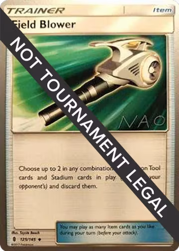 Field Blower - 2018 (Naohito Inoue) (125/145), World Championship Decks — Pokémon card price