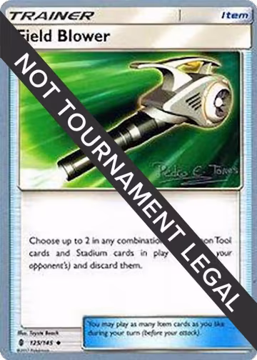 Field Blower - 2018 (Pedro Eugenio Torres) (125/145), World Championship Decks — Pokémon card price