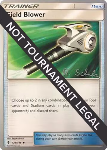 Field Blower - 2018 (Robin Schulz) (125/145), World Championship Decks — Pokémon card price
